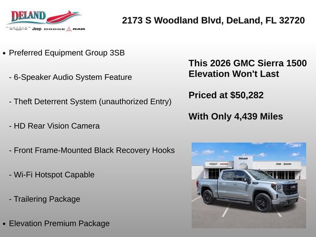 Used 2026 GMC Sierra 1500 Elevation w/ Elevation Premium Package AWD/4WD image 30