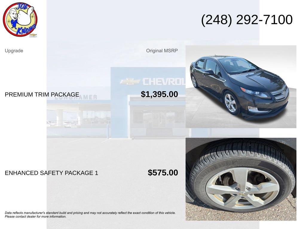 Used 2014 Chevrolet Volt Premium w/ Premium Trim Package image 5