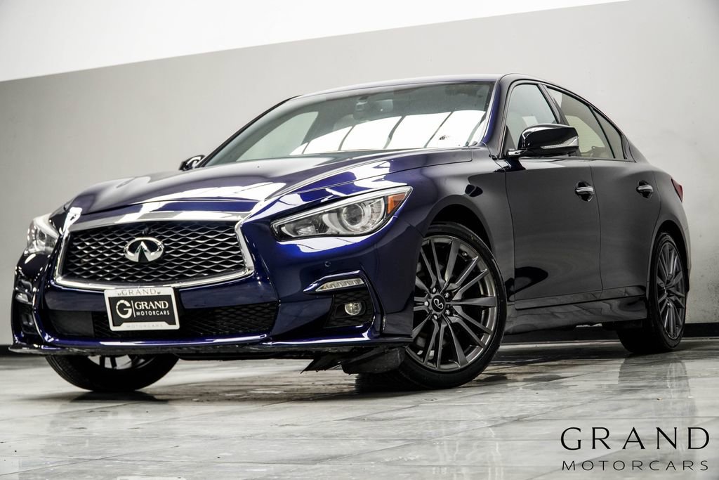 Used 2022 INFINITI Q50 Red Sport 400