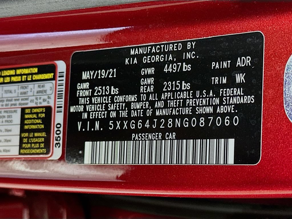 Certified 2022 Kia K5 GT-Line AWD/4WD image 33