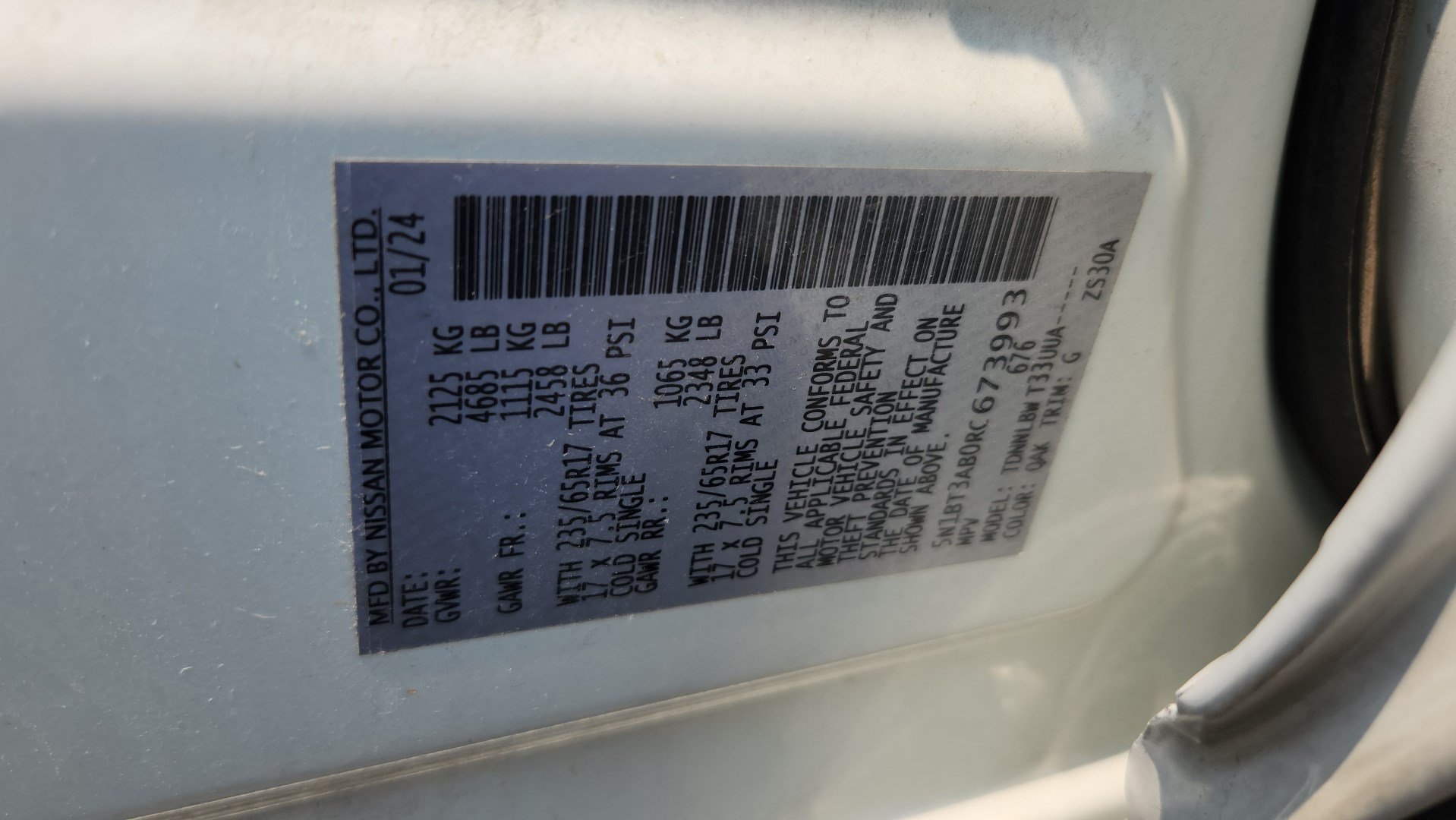Used 2024 Nissan Rogue S AWD/4WD image 16