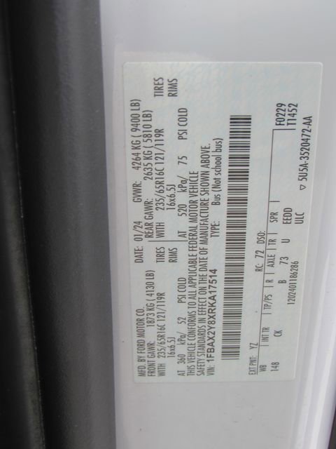 Used 2024 Ford Transit 350 XLT image 20