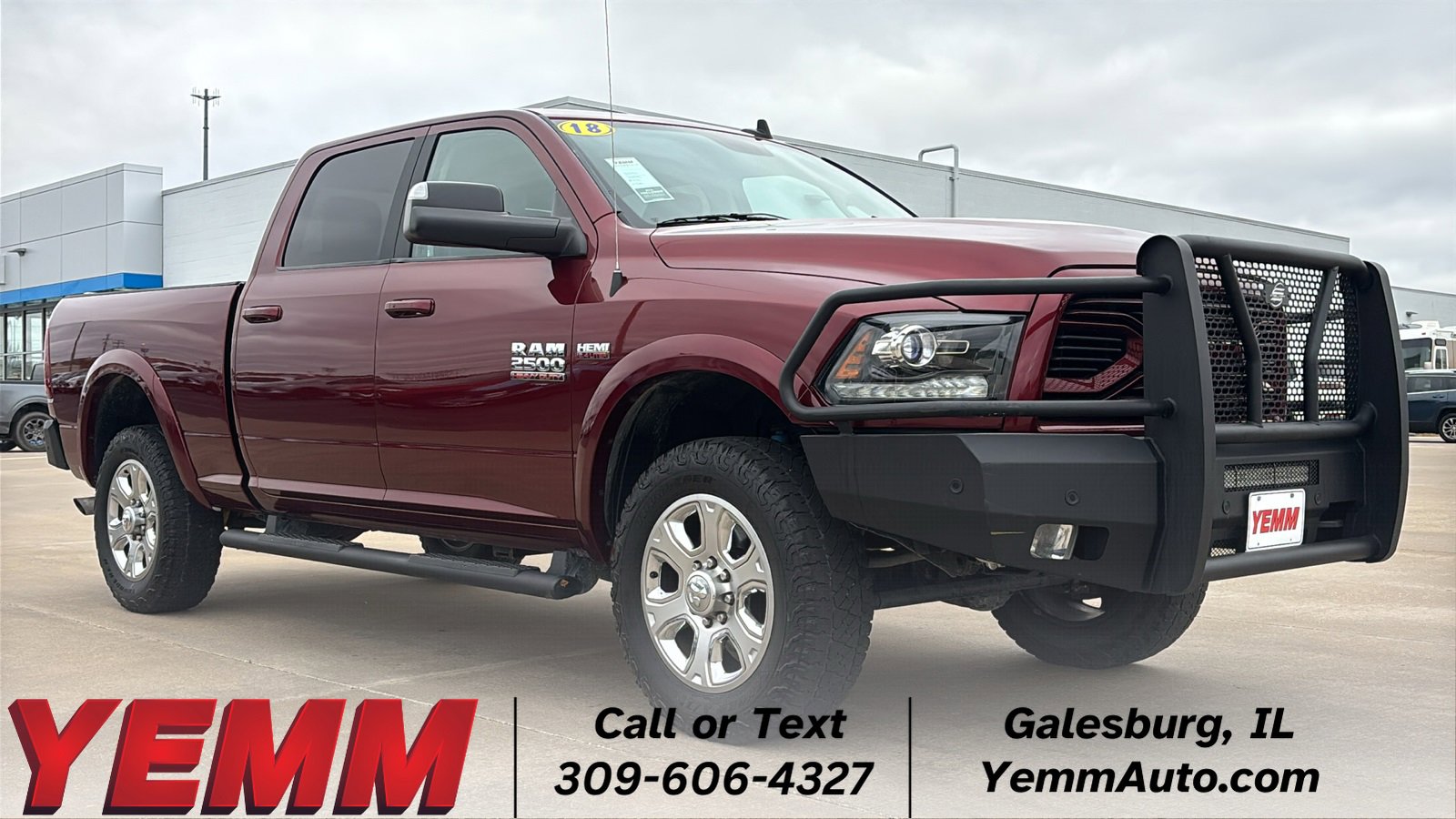 Used 2018 RAM 2500 Laramie w/ Sport Appearance Group
