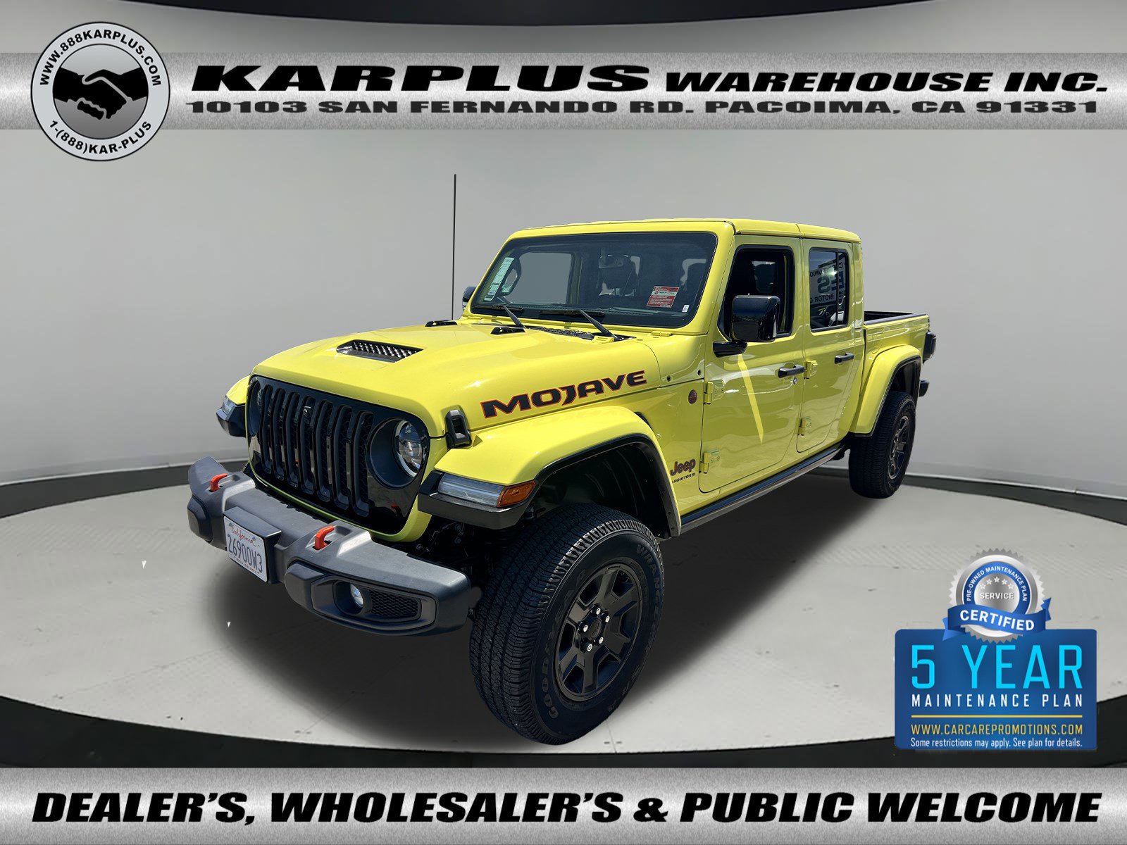 Used 2023 Jeep Gladiator Mojave w/ LED Lighting Group image 1