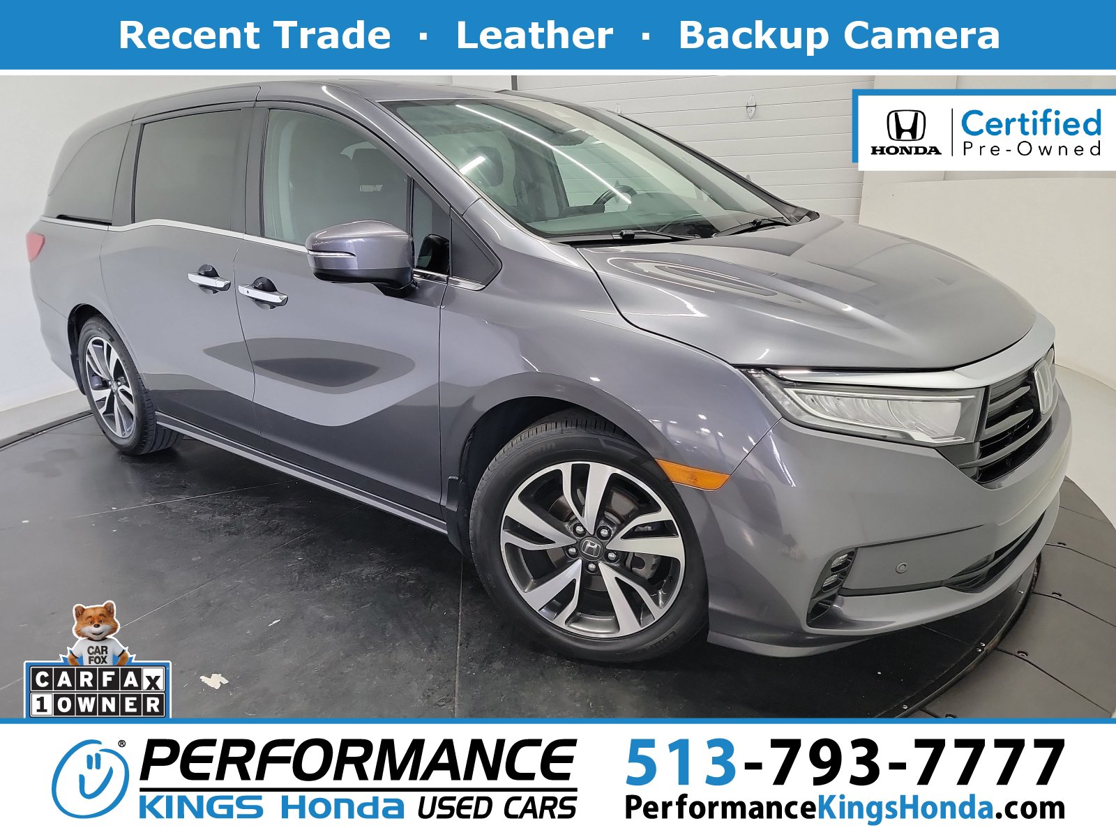 Certified 2023 Honda Odyssey Touring