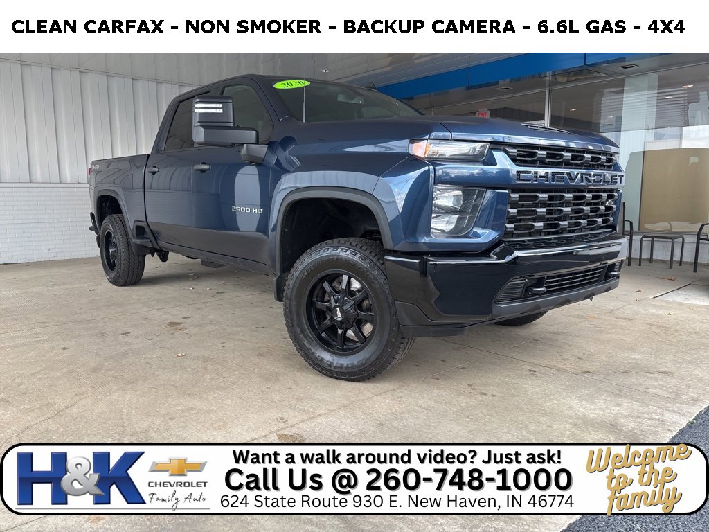 Used 2020 Chevrolet Silverado 2500 Custom w/ Custom Value Package image 1
