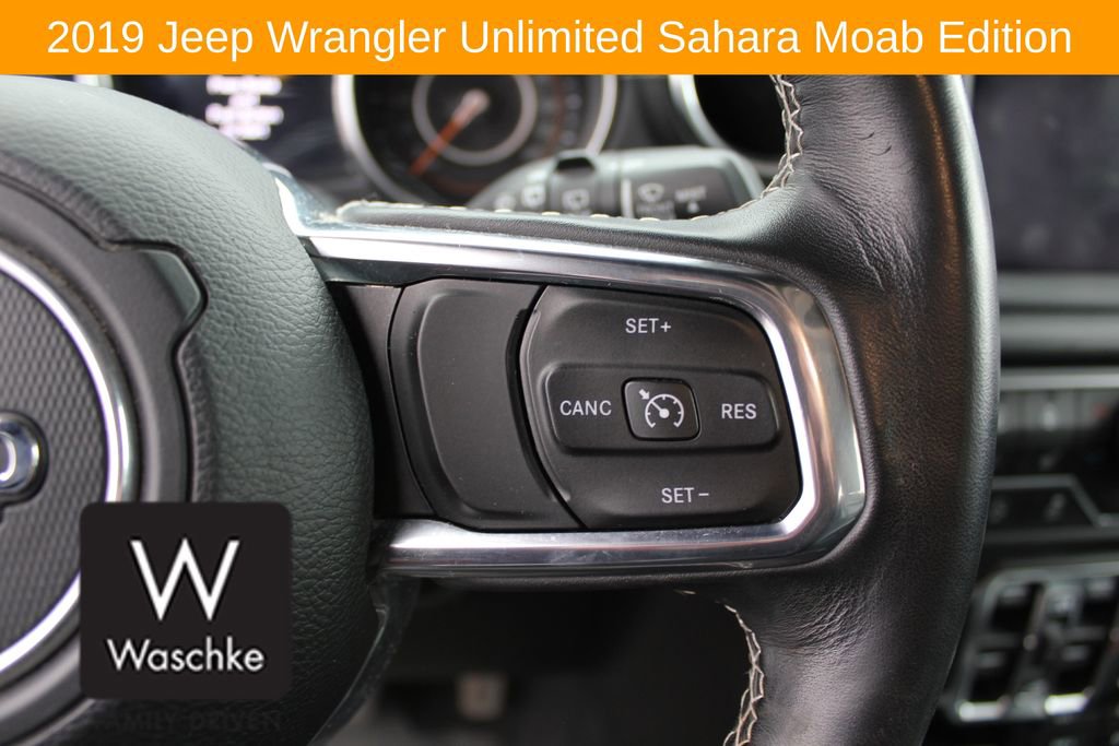 Used 2019 Jeep Wrangler Unlimited Sahara w/ Quick Order Package 24M Moab image 25