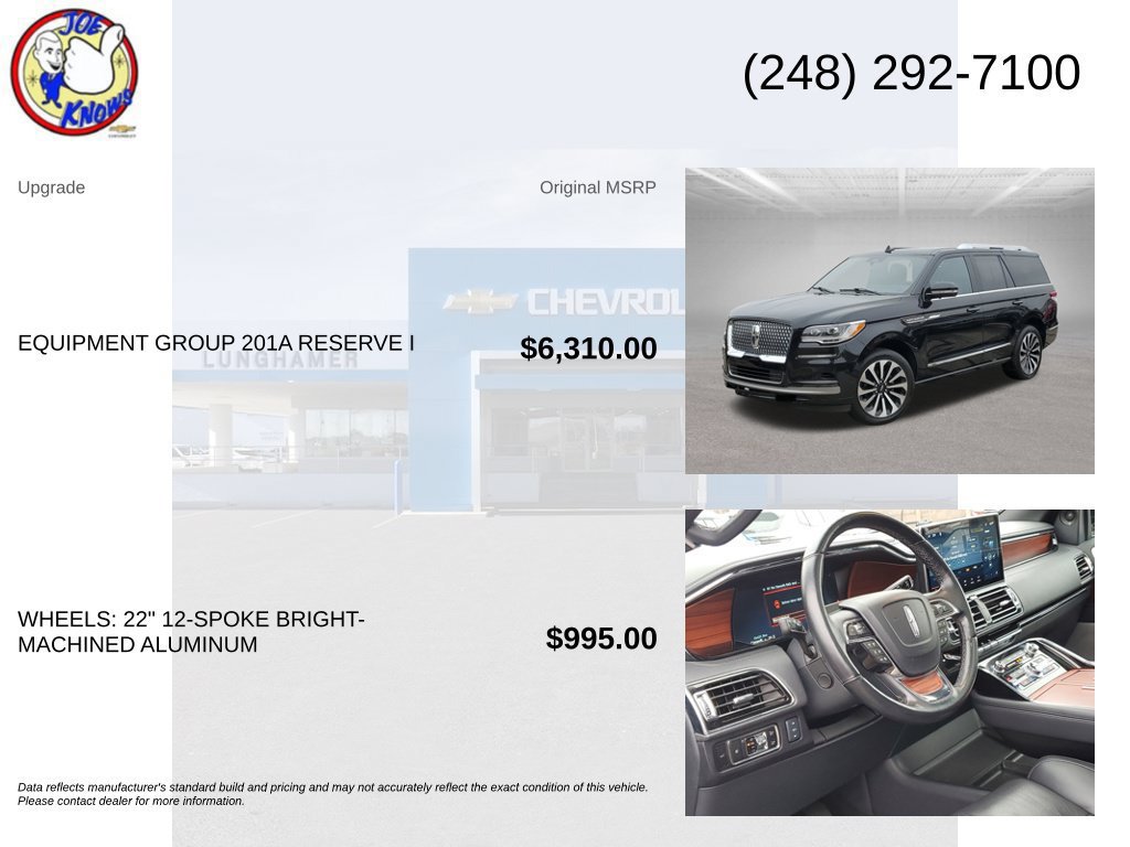 Used 2023 Lincoln Navigator Reserve AWD/4WD image 5