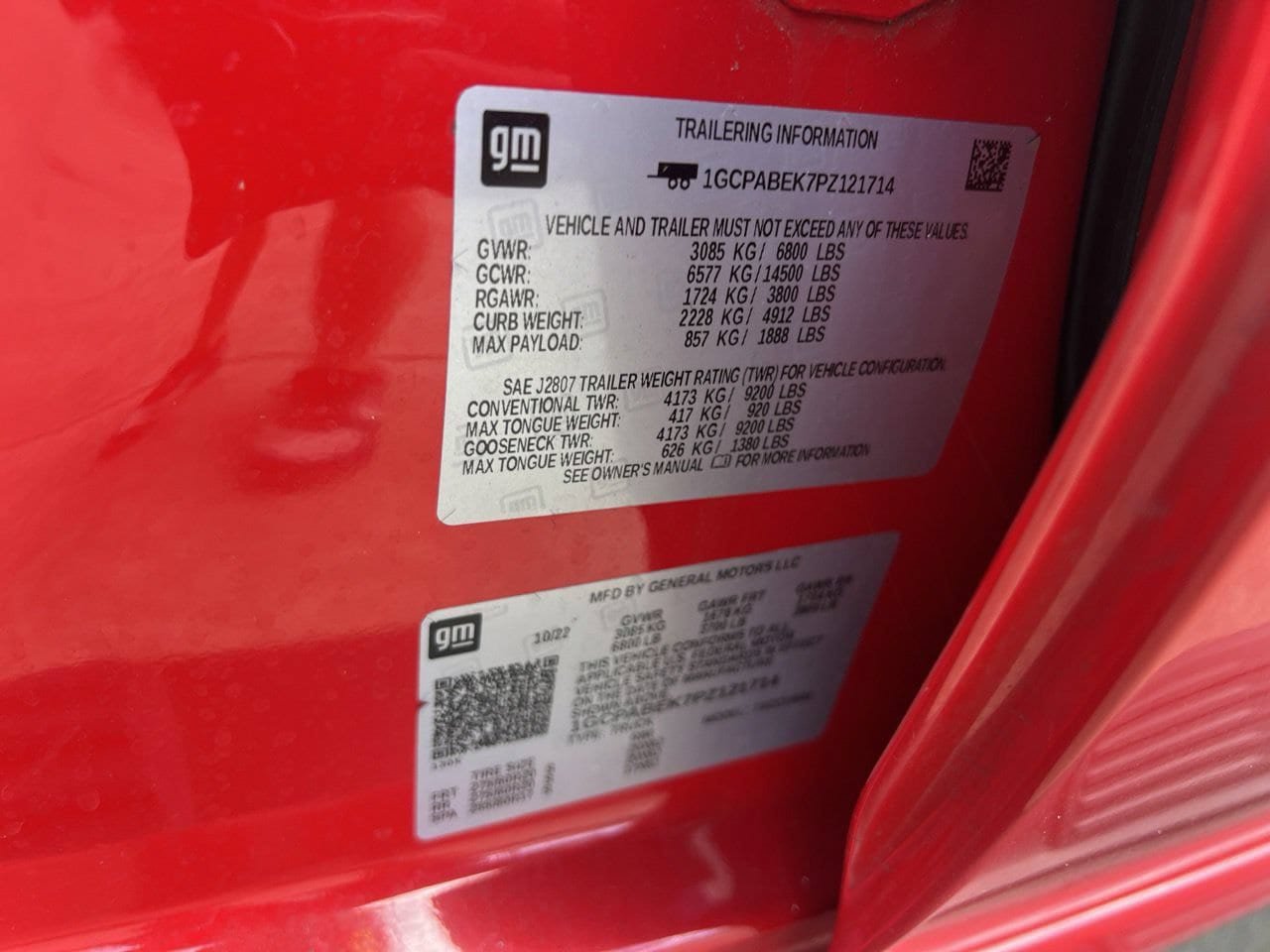 Used 2023 Chevrolet Silverado 1500 Custom RWD image 9