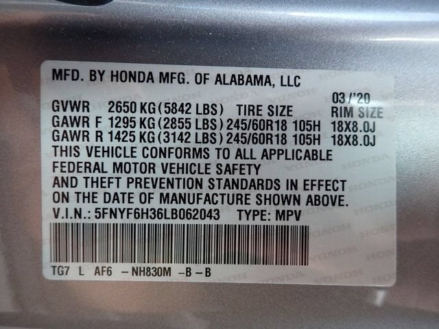 Used 2020 Honda Pilot EX image 14