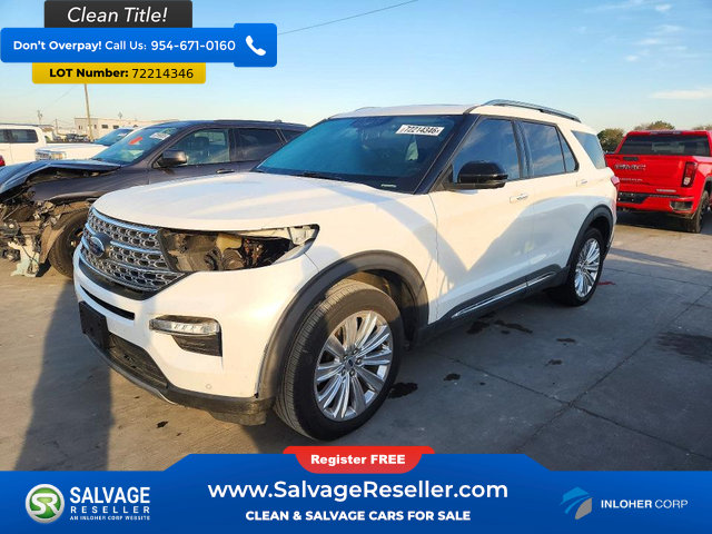 Used 2020 Ford Explorer Limited w/ Hybrid Equipment Group 310A RWD image 1