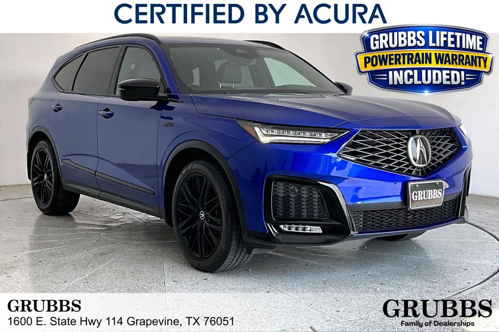 Certified 2025 Acura MDX A-Spec w/ Advance Package