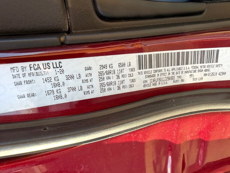 Used 2020 Jeep Grand Cherokee Limited image 11