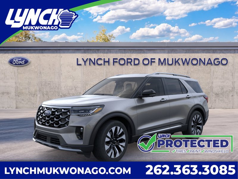 New 2026 Ford Explorer Platinum w/ LUX Leather Package AWD/4WD image 1