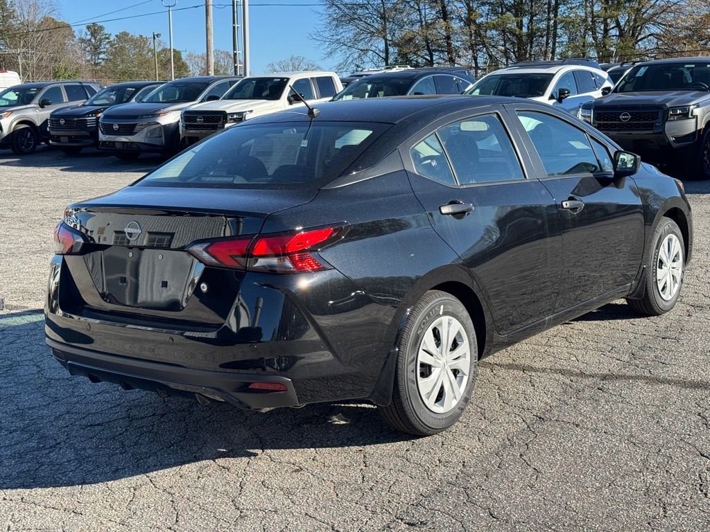 New 2025 Nissan Versa S w/ Trunk Package FWD image 3