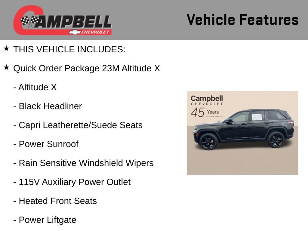 Used 2024 Jeep Grand Cherokee Altitude AWD/4WD image 5