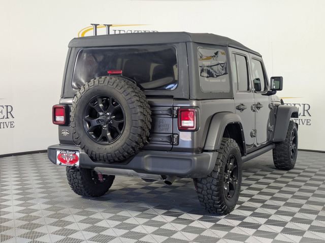 Used 2022 Jeep Wrangler Unlimited Sport AWD/4WD image 2