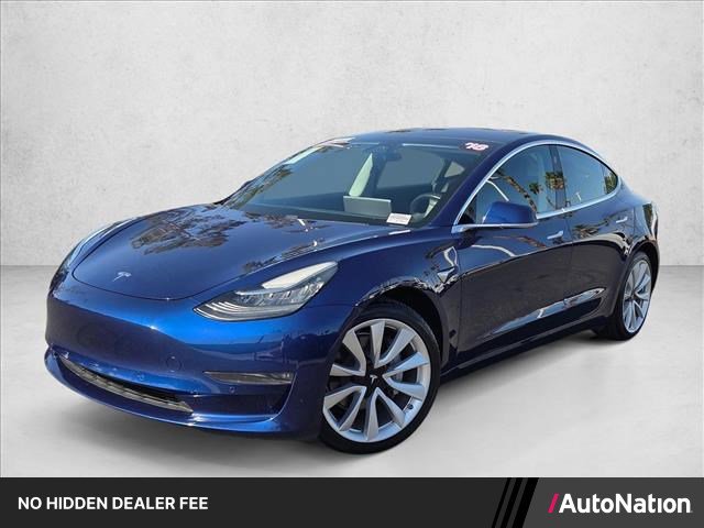 Used 2018 Tesla Model 3 Long Range AWD/4WD image 1