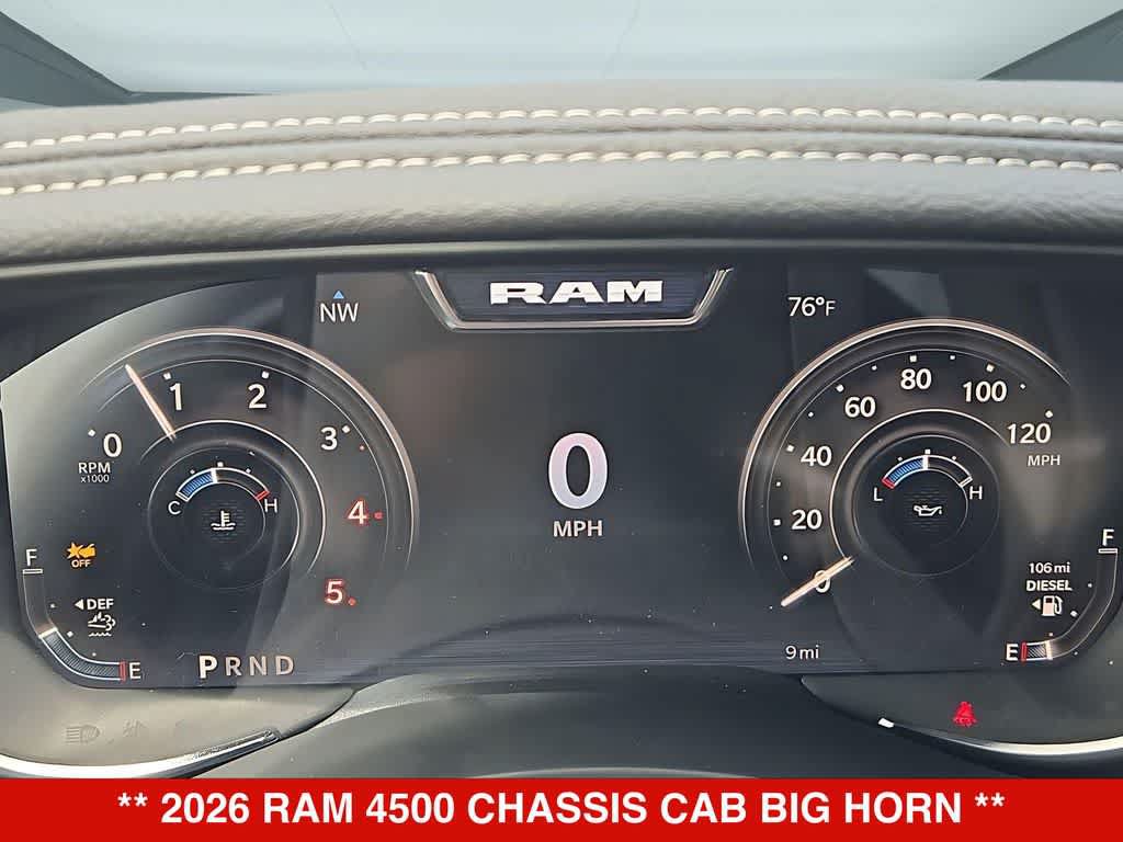 New 2026 RAM 4500 4x4 Crew Cab DRW w/ Laramie Trim Package image 35
