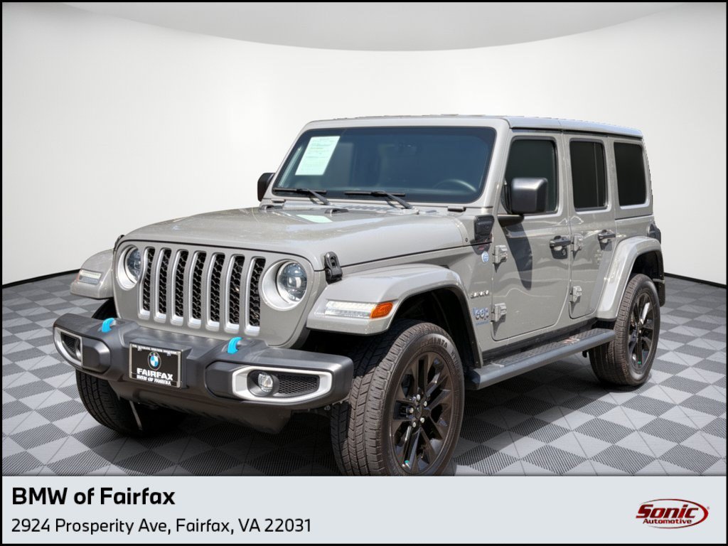 Used 2023 Jeep Wrangler Unlimited Sahara w/ Cold Weather Group AWD/4WD image 1