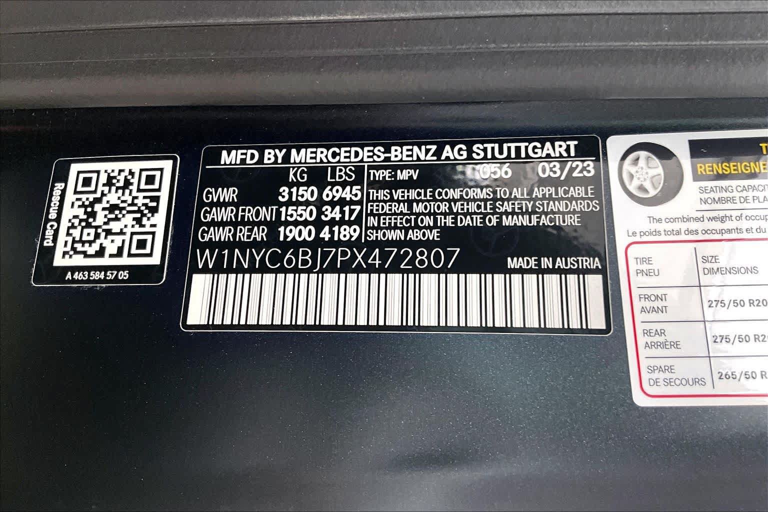 Certified 2023 Mercedes-Benz G 550 image 38