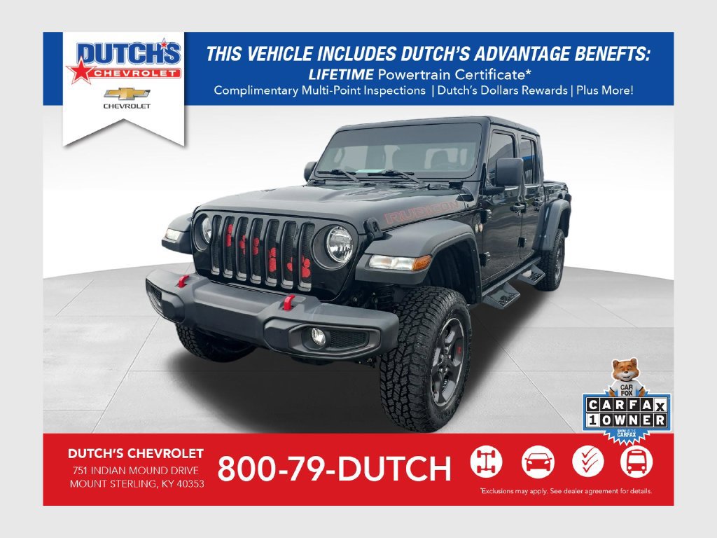 Used 2023 Jeep Gladiator Rubicon w/ Trailer Tow Package AWD/4WD 360° Tour