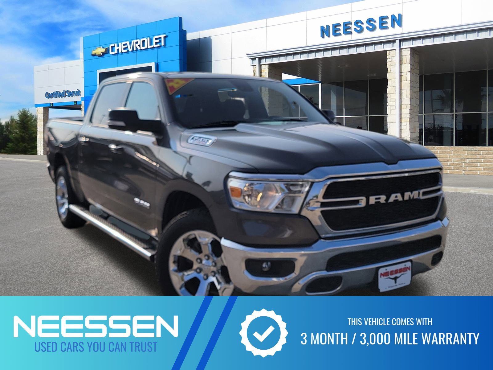 Used 2022 RAM 1500 Lone Star video 1