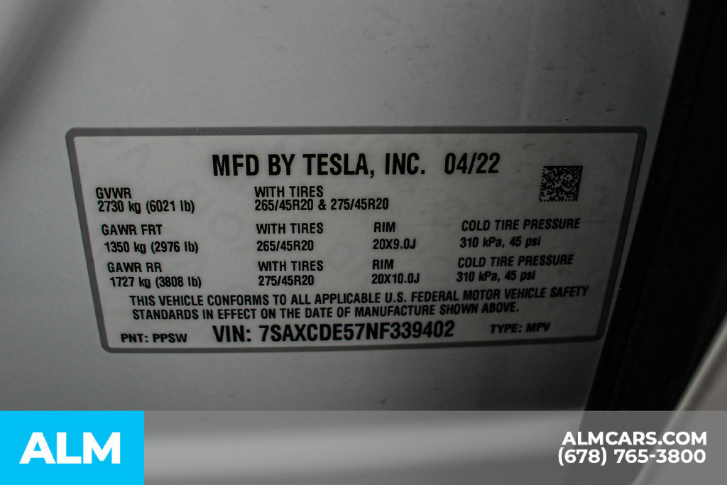 Used 2022 Tesla Model X AWD/4WD image 33