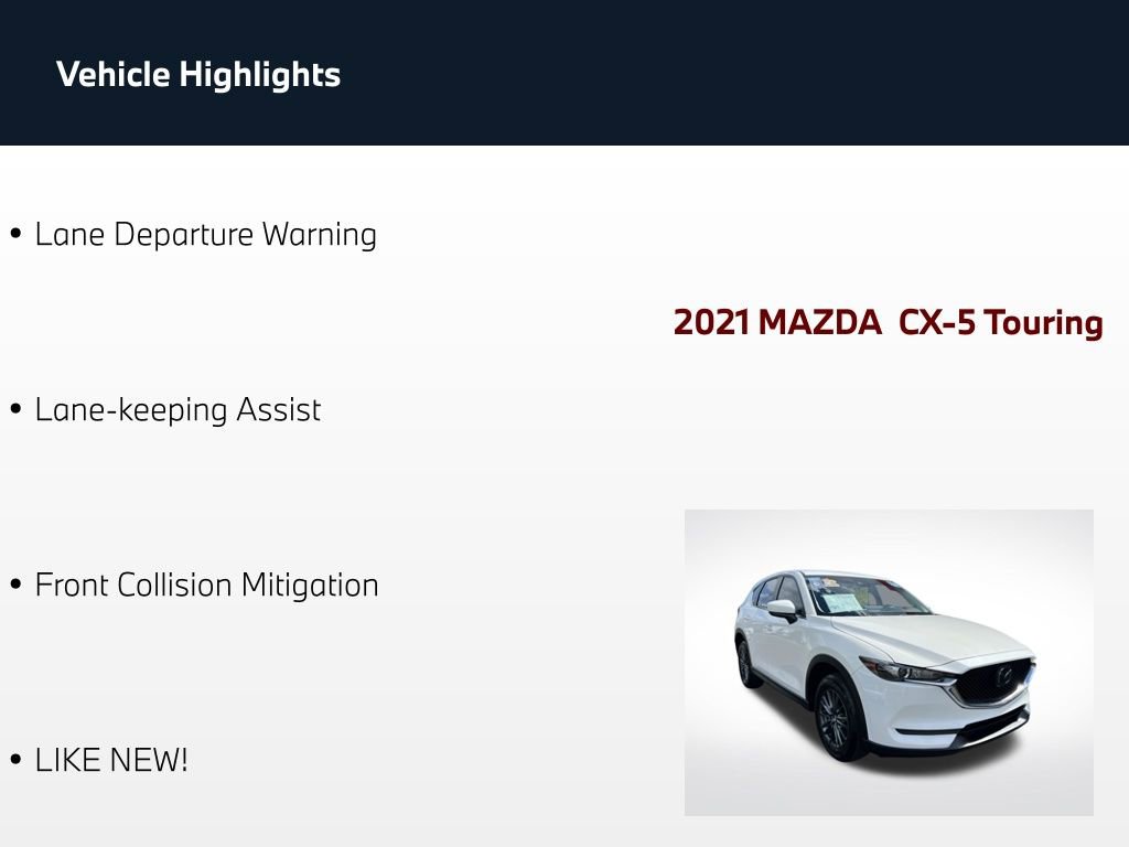 Used 2021 MAZDA CX-5 Touring FWD image 4