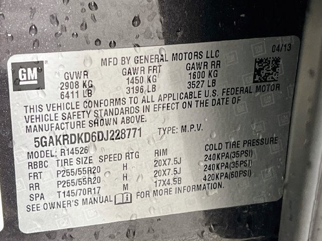 Used 2013 Buick Enclave Premium FWD image 11