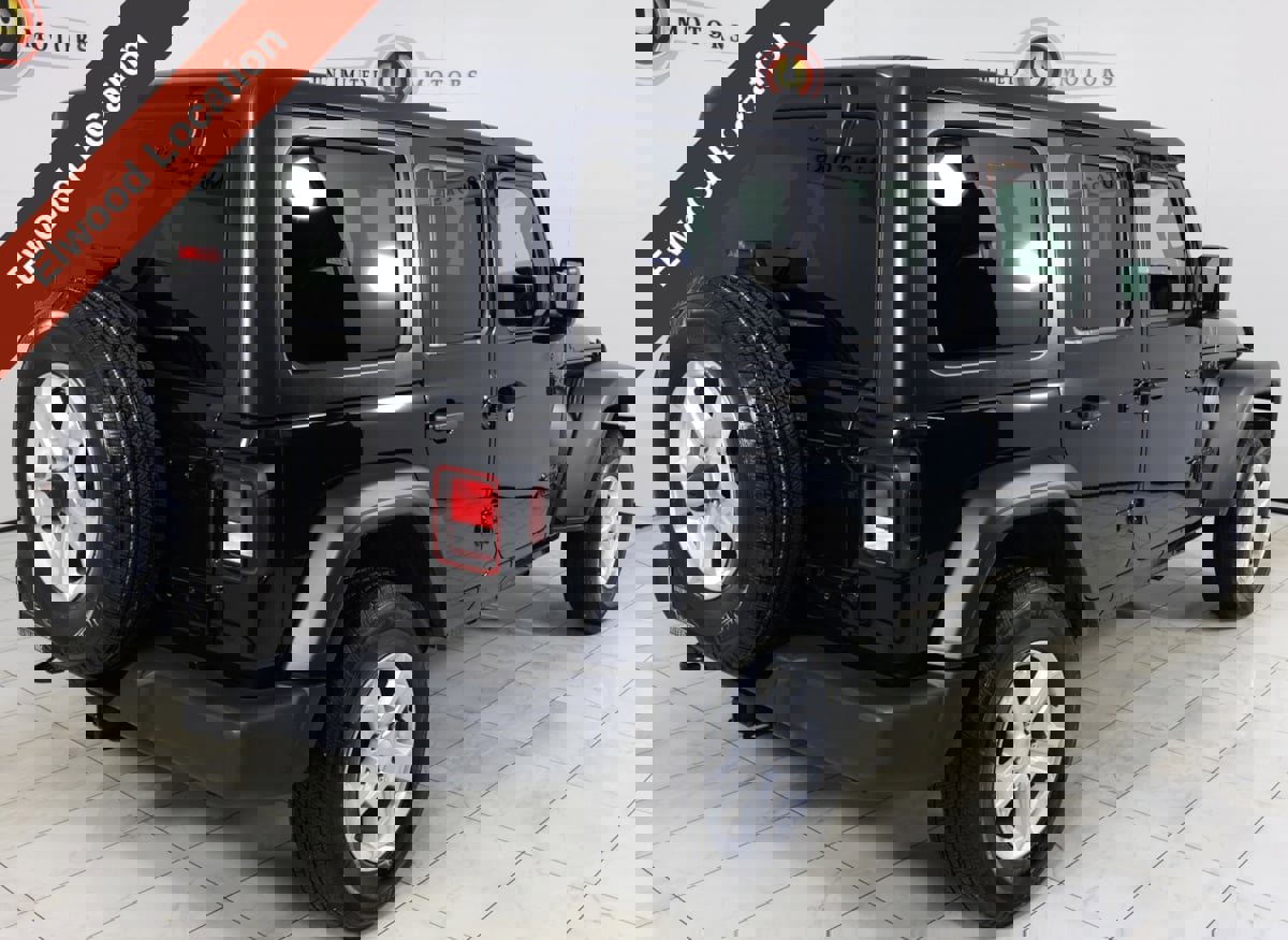 Used 2021 Jeep Wrangler Unlimited Sport image 3