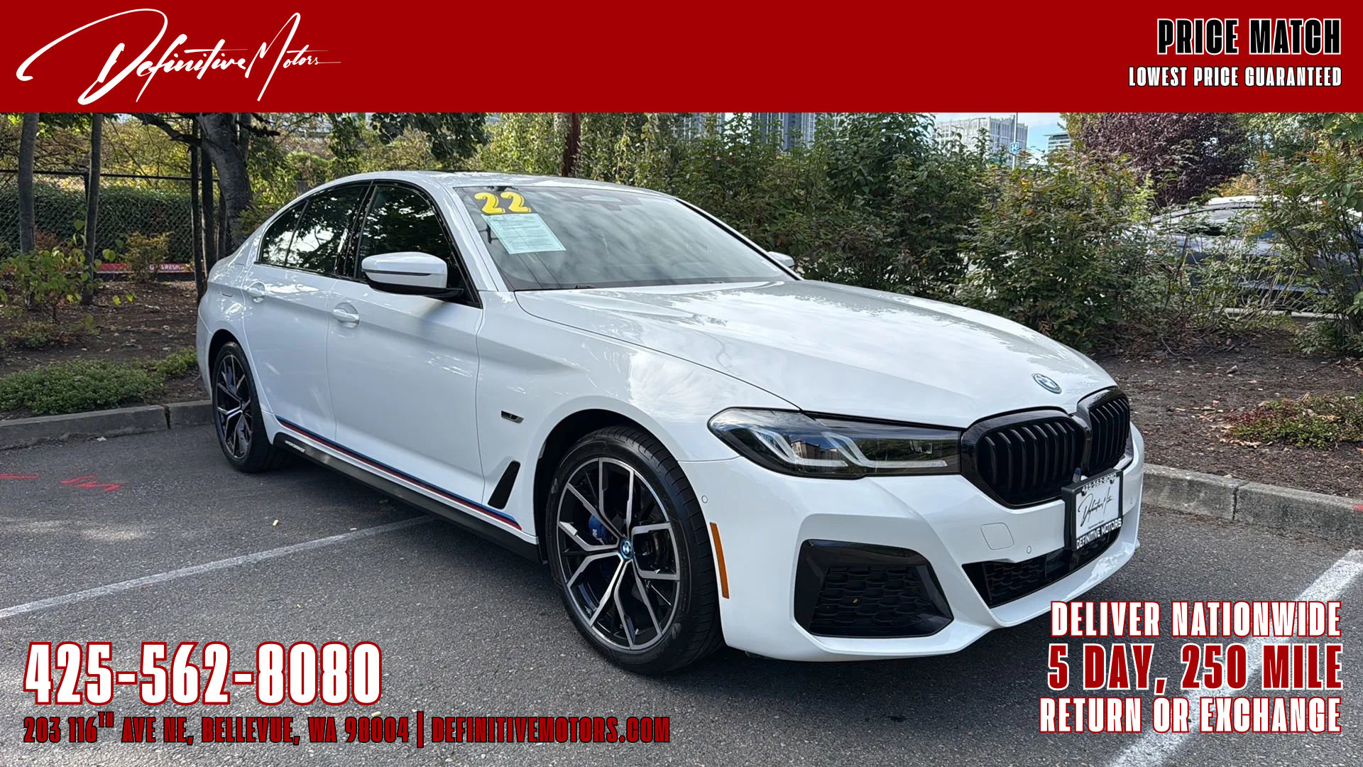 Used 2022 BMW 530e xDrive w/ Executive Package