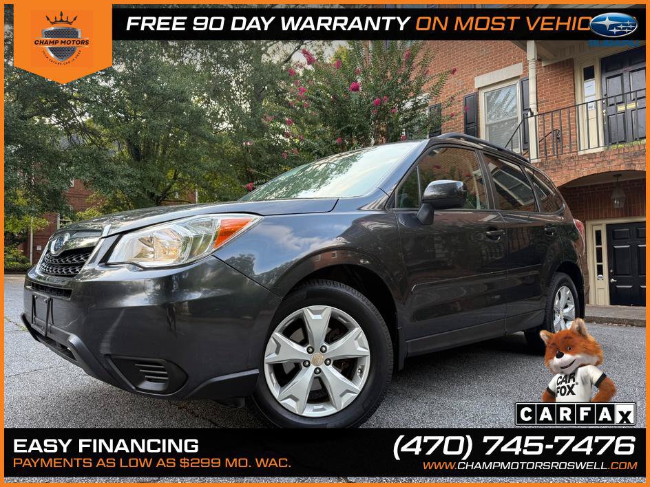 Used 2016 Subaru Forester 2.5i Premium w/ All-Weather Package AWD/4WD image 1