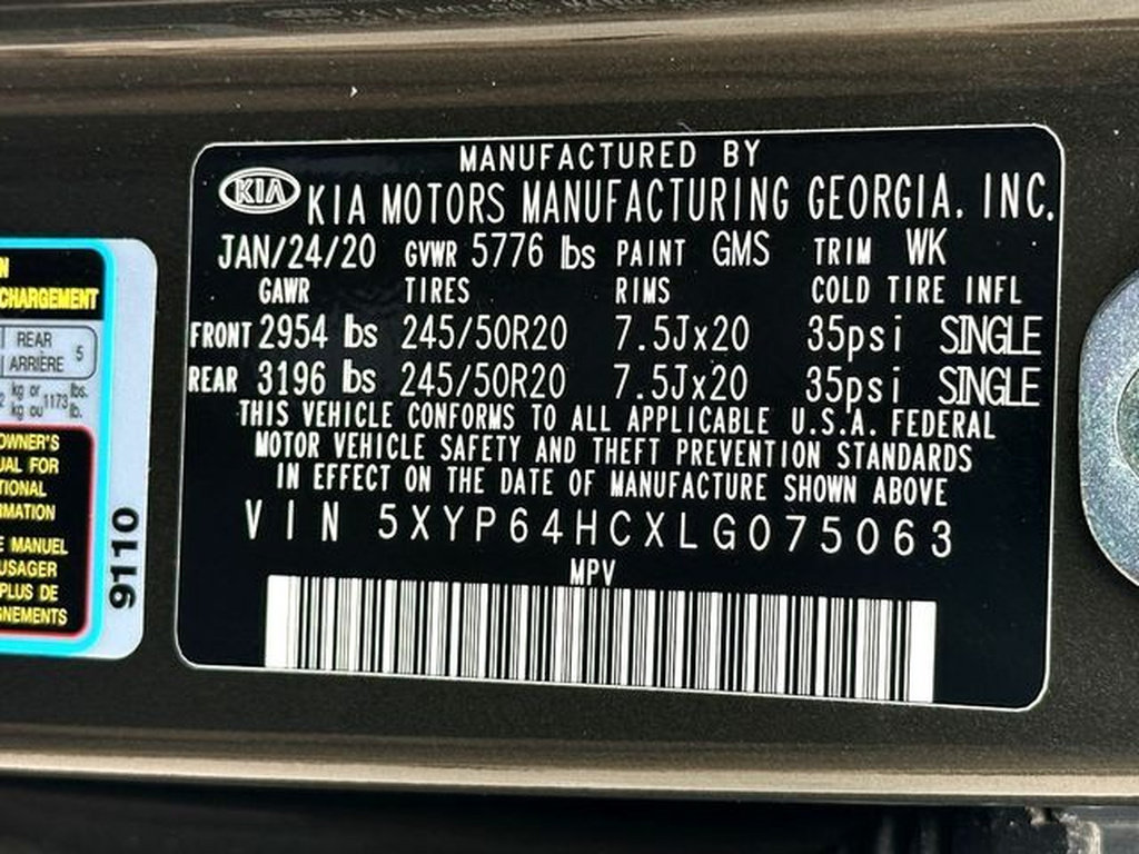 Used 2020 Kia Telluride S FWD image 33