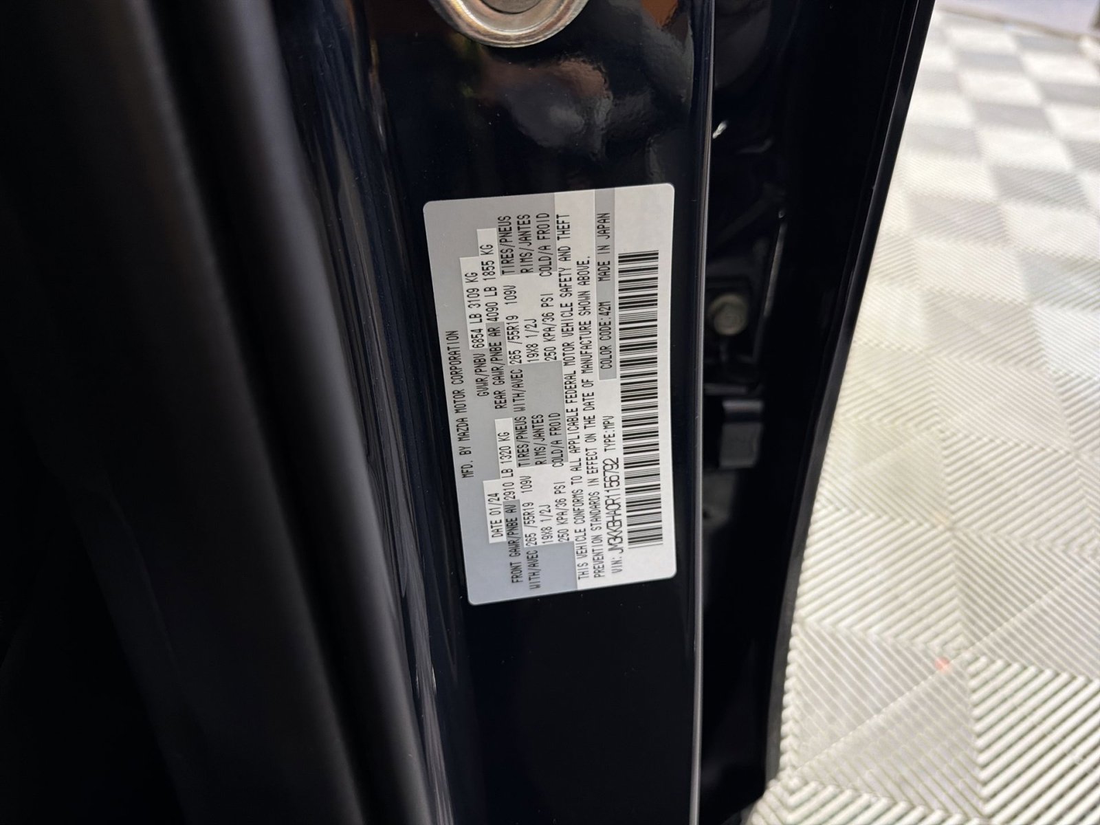 Used 2024 MAZDA CX-90 Plug-In Hybrid w/ Preferred image 53