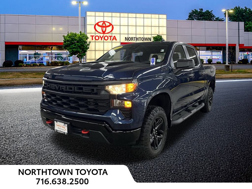 Used 2023 Chevrolet Silverado 1500 Custom Trail Boss w/ LPO, Dark Essentials Package