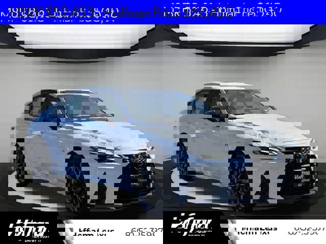 New 2025 Lexus IS 350 F Sport w/ Accessory Package