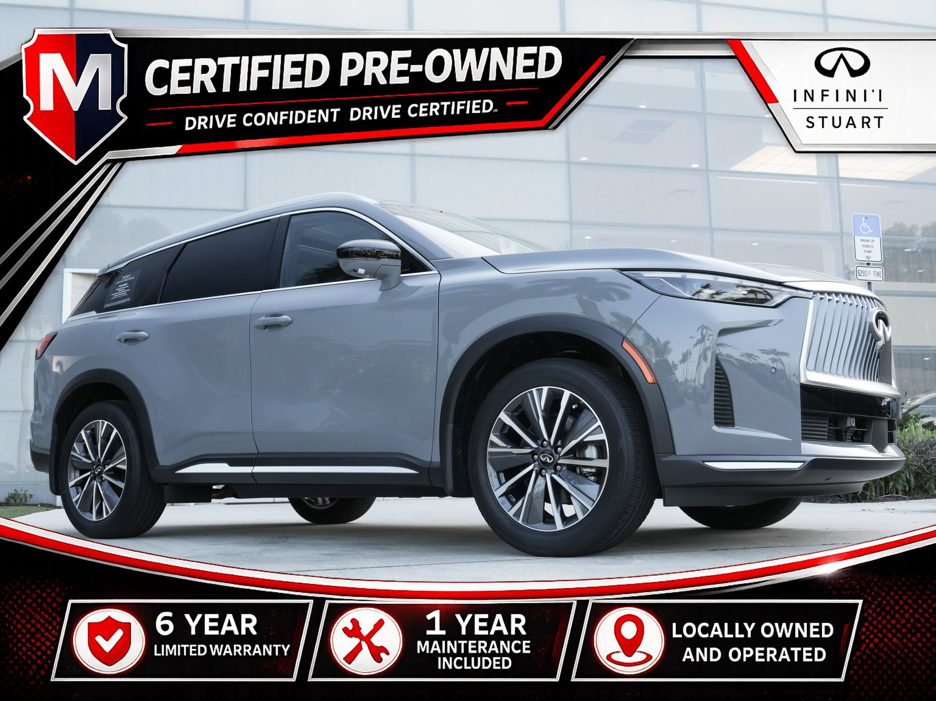 Certified 2026 INFINITI QX60 Luxe w/ Cargo Package