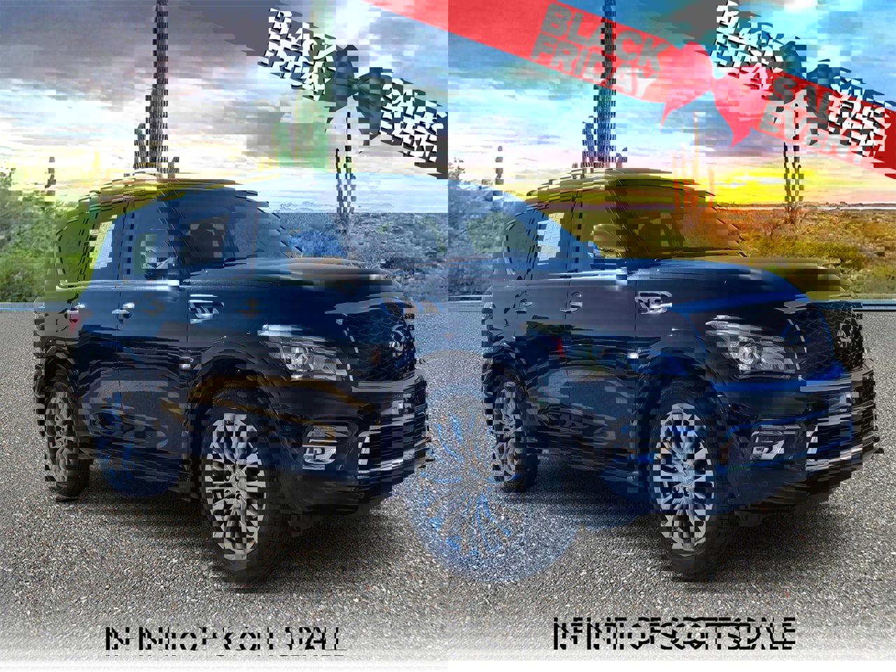 Used 2017 INFINITI QX80 2WD w/ Deluxe Technology Package