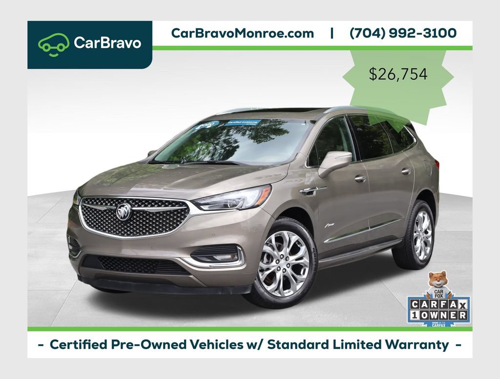 Certified 2020 Buick Enclave Avenir w/ Avenir Technology Package