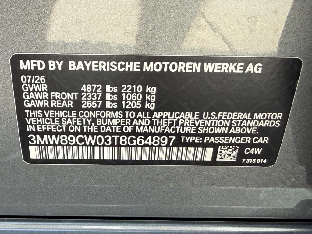 New 2026 BMW 330i xDrive Sedan w/ Premium Package AWD/4WD image 17