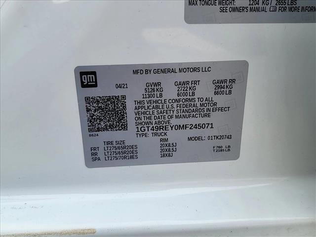 Used 2021 GMC Sierra 2500 Denali w/ Denali Ultimate Package image 24