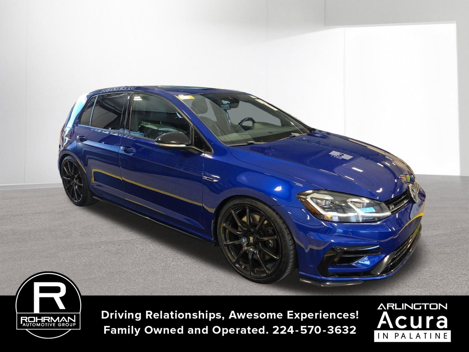 Used 2019 Volkswagen Golf R 4-Door AWD/4WD image 3