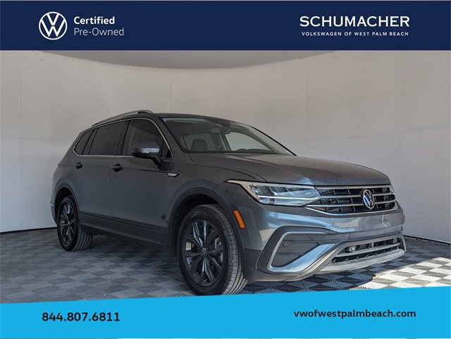 Certified 2022 Volkswagen Tiguan SE w/ Panoramic Sunroof Package image 1