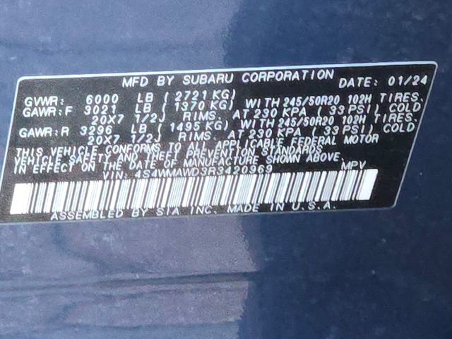 Certified 2024 Subaru Ascent Touring image 22