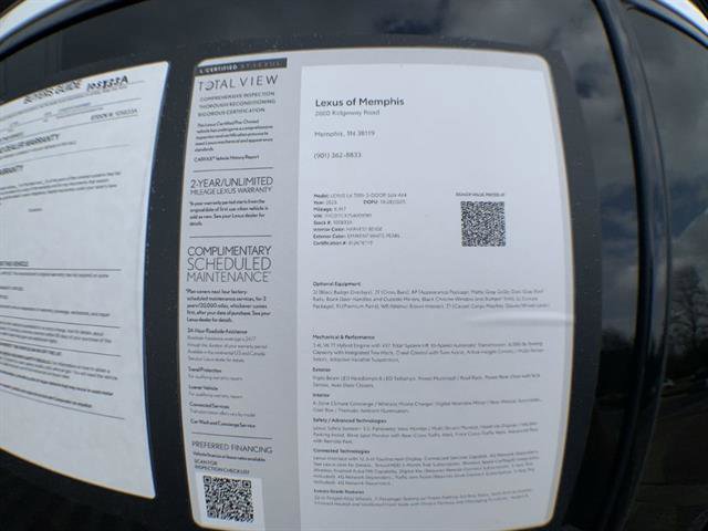 Certified 2025 Lexus LX 700h Luxury w/ Appearance Package image 27