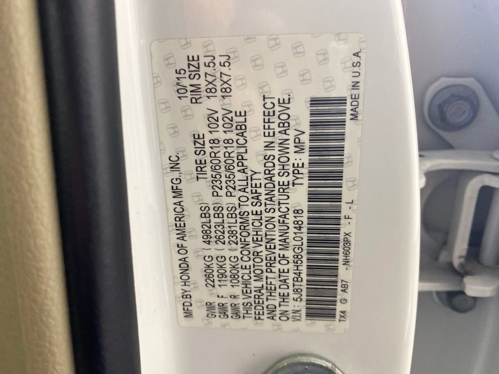 Used 2016 Acura RDX w/ Technology Package AWD/4WD image 38
