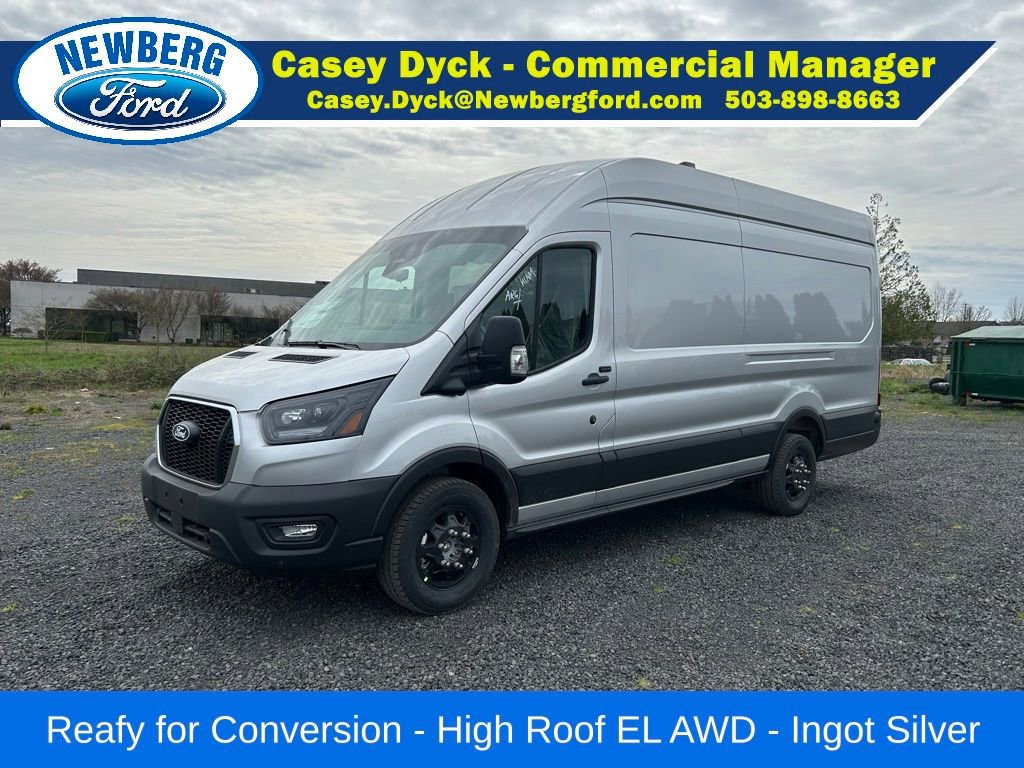 New 2026 Ford Transit 350 148 High Roof Extended AWD w/ Upfitter Package image 2