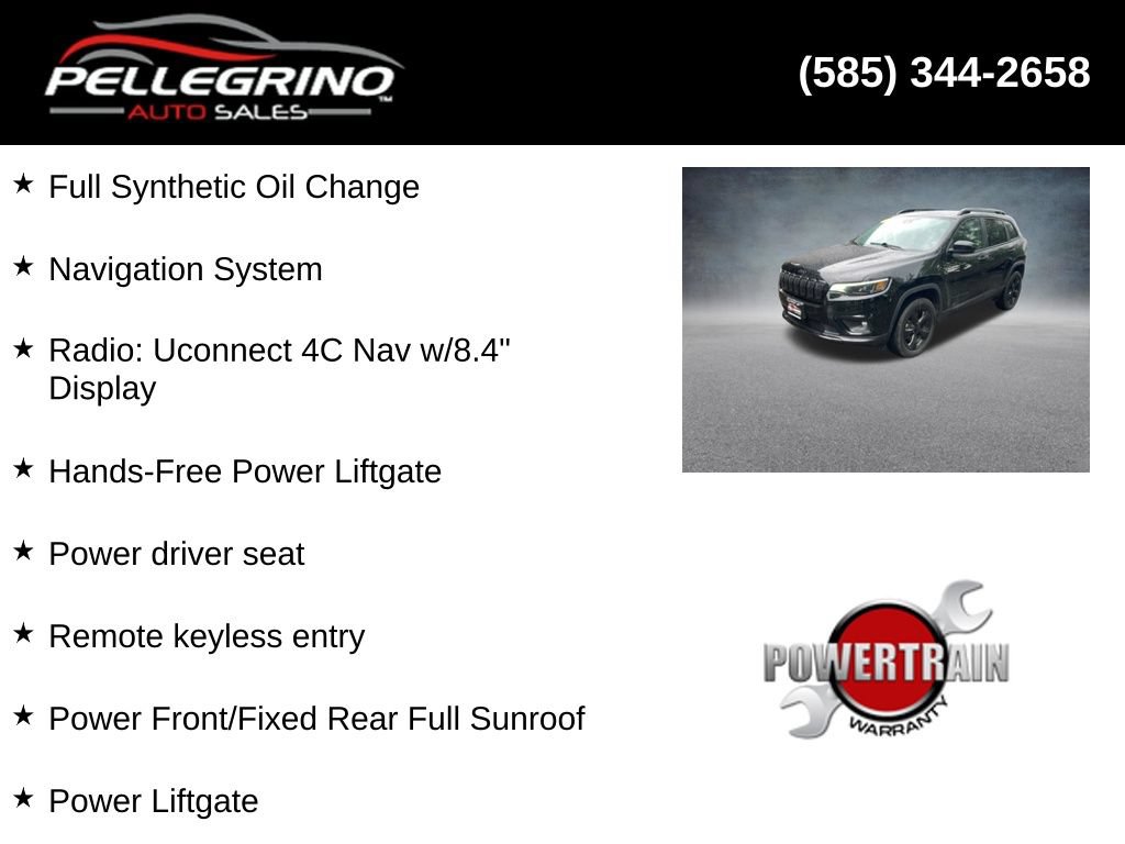 Used 2023 Jeep Cherokee Altitude Lux w/ Elite Group AWD/4WD image 4