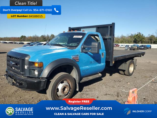 Used 2008 Ford F550 2WD Regular Cab Super Duty
